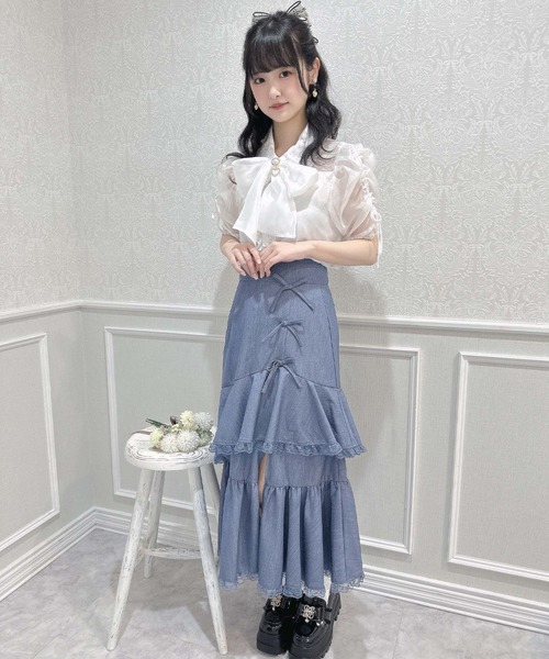 クチュールバイロジータ スカート ラッフルロングスカート