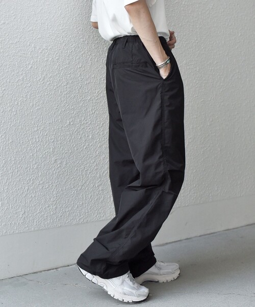 SHIPS any ワイドパンツ パンツ any: 「洗濯機可能」カラーミックス