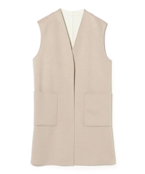「Demi-Luxe BEAMS」 ベスト 38 ベージュ レディース BEAMS WOMEN｜ビームスウィメンのベスト（ベージュ系）通販