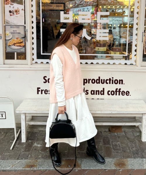 DONOBAN（ドノバン） ベスト ジレ ニットベスト レディース : ZOZOTOWN