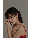 ヘアクリップ パールビジューバレッタ ヘアピン...の詳細画像2