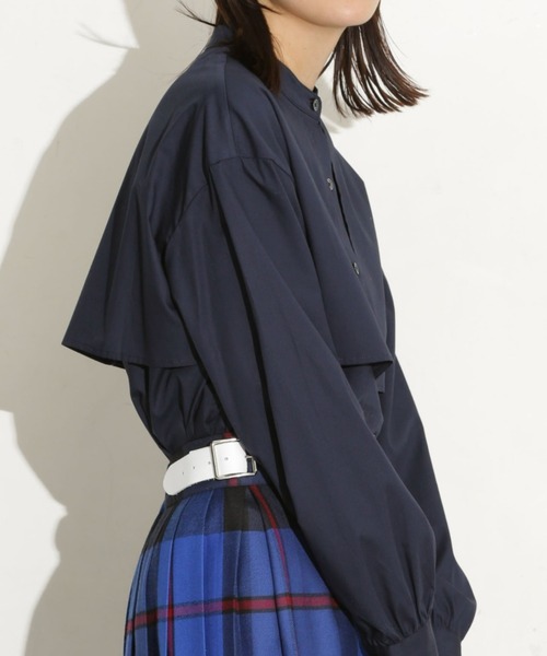 ウェーブページ NANO universe（ナノ・ユニバース） マルチサイズ ブラウス シャツ