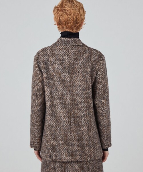 MACPHEE ジャケット テーラードジャケット モヘヤミックス