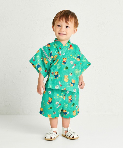 美品♥️ミキハウス甚平100センチ 楽天市場】ミキハウス 甚平 100の通販