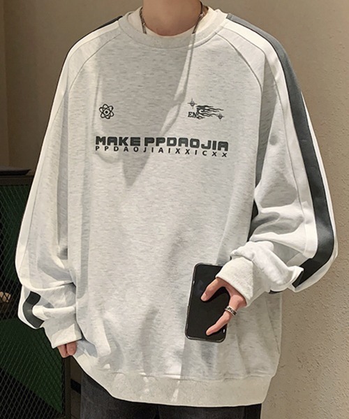 NOWLE（ノウル） トレーナー スウェット 「NOWLE」ビッグシルエット