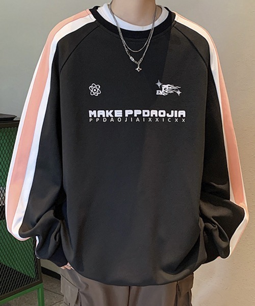 NOWLE（ノウル） トレーナー スウェット 「NOWLE」ビッグシルエット