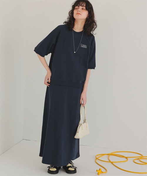 titivate（ティティベイト） ロング スカート スウェットマーメイド