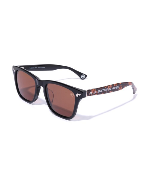 A BATHING APE エイプ　サングラス ブラウン A BATHING APE（アベイシングエイプ）の「SUNGLASSES #1 K（サングラス