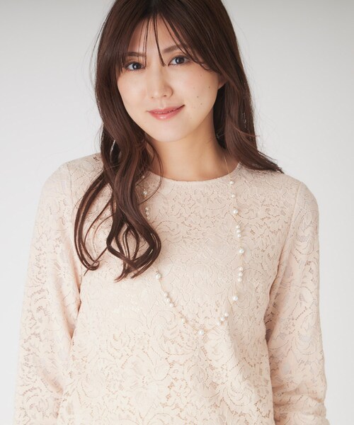 COUP DE CHANCE（クードシャンス） ブラウス シャツ 「洗える」レース