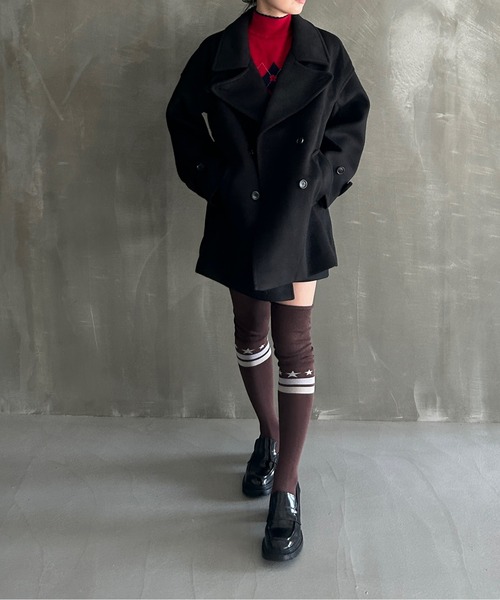 コート アウター スタンドネック ベーシックハーフコート FD24W412