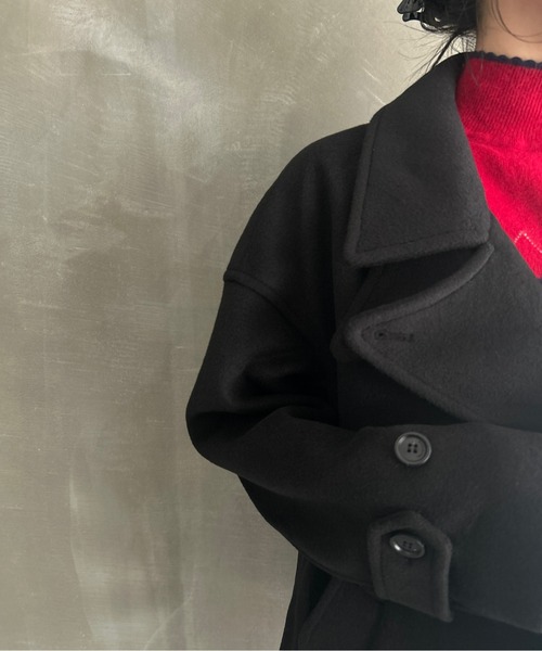 コート アウター スタンドネック ベーシックハーフコート FD24W412