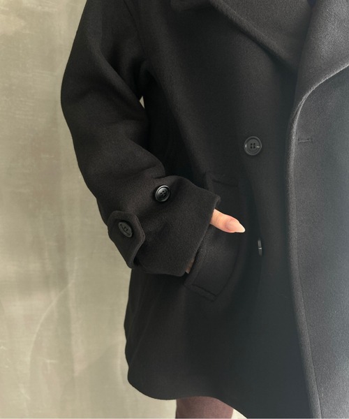 コート アウター スタンドネック ベーシックハーフコート FD24W412