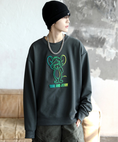 【COACH】スケッチプリント クルーネックスウェット★ストリート スケッチ プリント【COACH】スウェット・トレーナー (Coach