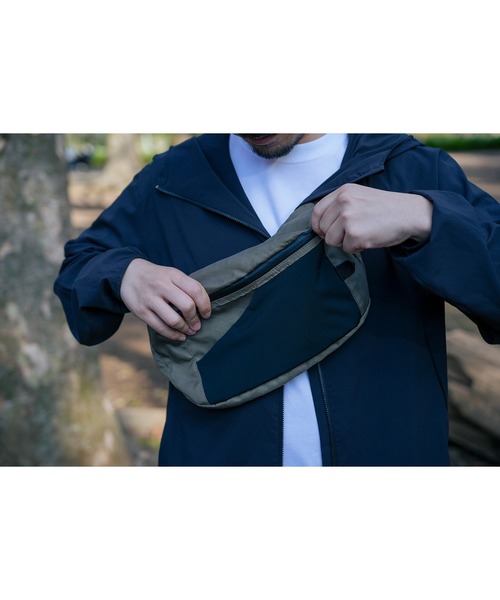 【新品未使用】 snow peak WINDANDSEA ショルダーバッグ snow peak ショルダーバッグ ECOPAK Waist Bag メンズ