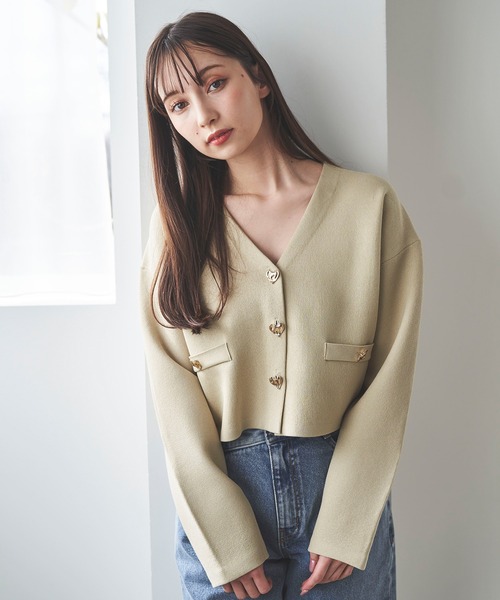 BONTONボントン★ワンピースとカーディガンのセット　8歳　120㎝ BONTON,ボントン,22ss,ボーダーカーディガン,女の子お洋服