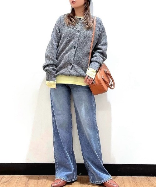 EDWIN（エドウィン） ワイドパンツ ジーンズ デニム デニムパンツ