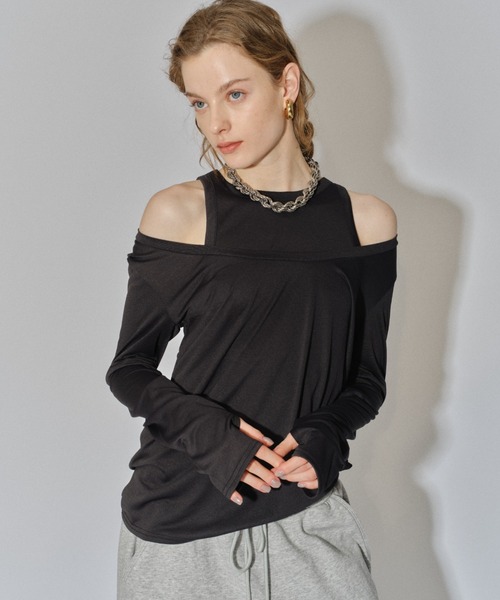 売れ筋商品|||イーブン アンド オド Tシャツ レディース トップス 2 PACK - Top - black/beige 楽天市場】イーブン アンド オド レディース Tシャツ トップス