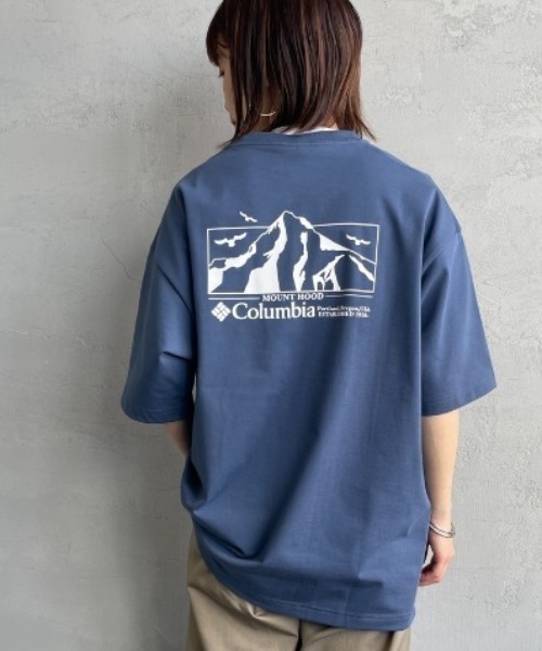tシャツ 「WEB限定」「Columbia/コロンビア」 LOMA VISTA バックプリントTシャツ レディース メンズ Columbia tシャツ 「WEB限定」「Columbia/コロンビア」 FORT