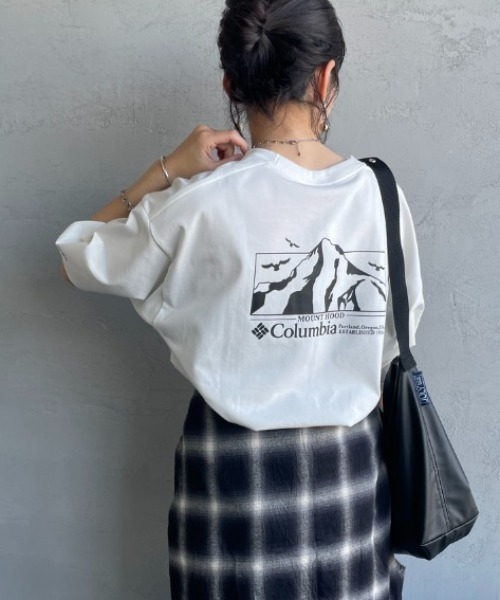 tシャツ 「WEB限定」「Columbia/コロンビア」 LOMA VISTA バックプリントTシャツ レディース メンズ Columbia tシャツ 「WEB限定」「Columbia/コロンビア」 FORT