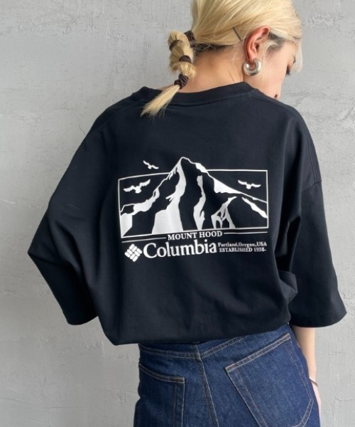 tシャツ 「WEB限定」「Columbia/コロンビア」 LOMA VISTA バックプリントTシャツ レディース メンズ