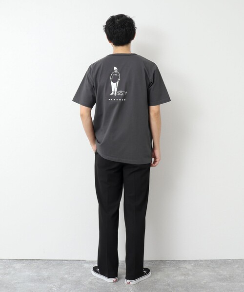 【新品未使用タグ付き】BARNS OUTFITTERS M size BARNS OUTFITTERS tシャツ 「BARNS OUTFITTERS」別注タフネックT