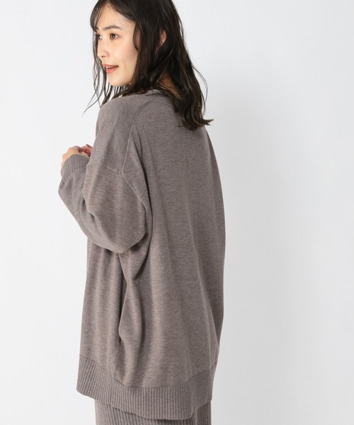 「BARNYARDSTORM」 ニットカーディガン 1 モカ レディース_画像9