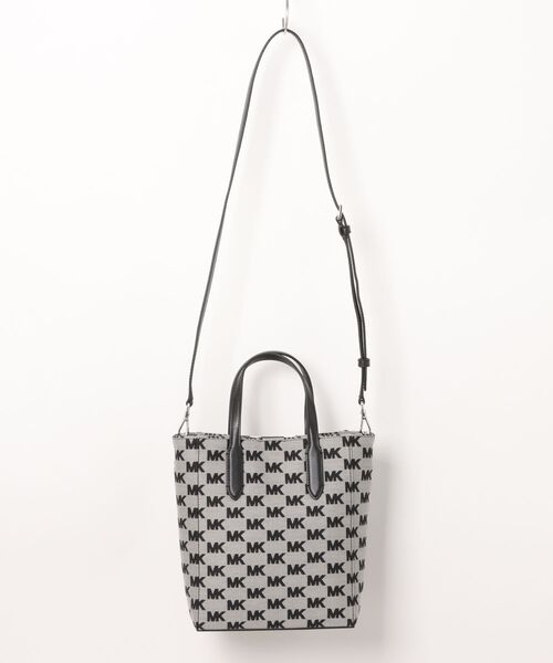 【MICHEAL KORS】マイケルコース ジャカード トートバッグ MICHAEL KORS トートバッグ VINCENT ロゴ ジャカード トート