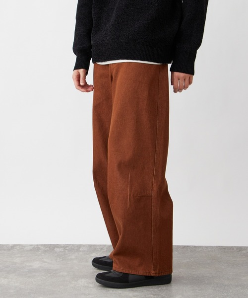 B.C STOCK（ベーセーストック） ジーンズ ダーツワイドデニムパンツ