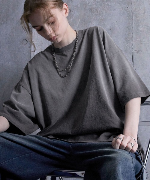 SERACE tシャツ 「SERACE」Vintage design loose gradation t