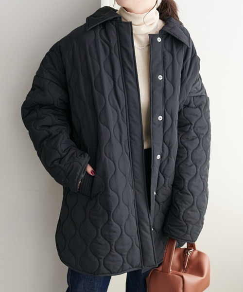 「DISCOAT」 コート MEDIUM カーキ レディース_画像5