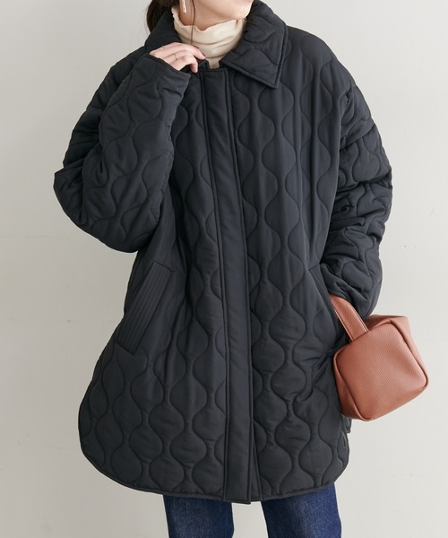 「DISCOAT」 コート MEDIUM カーキ レディース_画像6