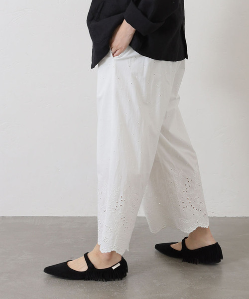 カットワークレースパンツ（その他パンツ）｜journal standard