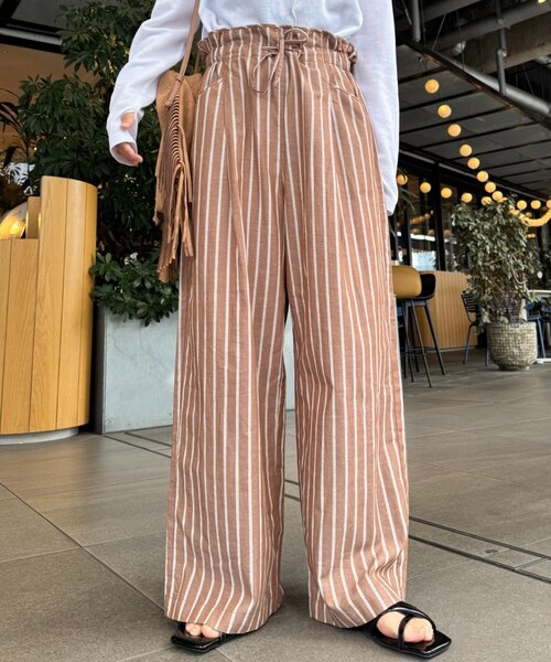 Chloé サイドストライプ ニットパンツ Chloé サイドストライプ ニットパンツ
