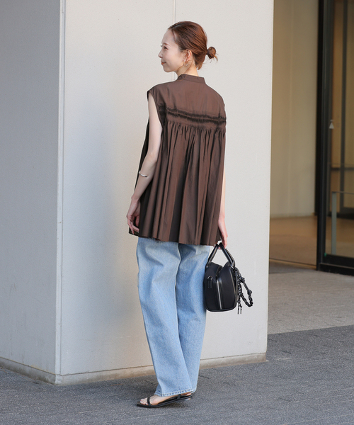 ジャーナルスタンダード . ジレ ノースリーブ シャツ ブラウス JOURNAL STANDARD - ジャーナルスタンダード . ジレ