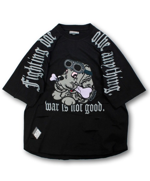 GALFY（ガルフィー）病みに染まりしダメージTシャツ メンズ レディース/半袖 GALFY ガルフィー メンズ レディース 半袖 Tシャツ 病みに染まり