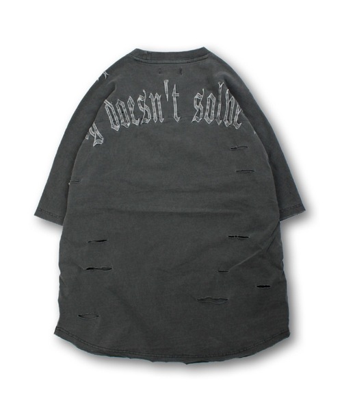 ガルフィー GALFY 病みに染まりしT GALFY (ガルフィー) 病みに染まりしロンTee INK BLACK / ロック
