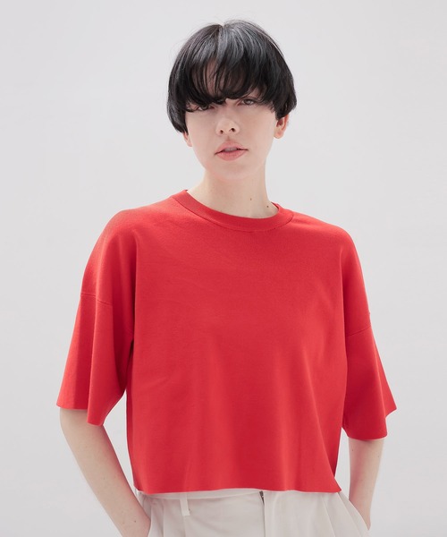 ニット セーター knit Tee(ニットTシャツ) レディース