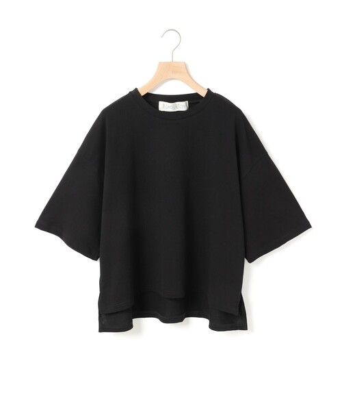 tシャツ MidiUmi ワイドハーフスリーブプルオーバー レディース MidiUmi tシャツ ワイドハーフスリーブプルオーバー レディース