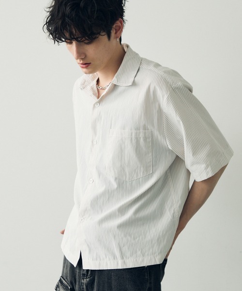 SHOKAY(ショーケイ)テンセル・テーラードカラーシャツ(ホワイト) trim_fce_item675a56fe92463.jpg