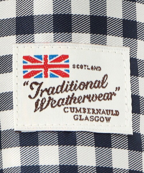 【美品】traditional whetherwear 晴雨兼用 傘 チェック Traditional Weatherwear 折りたたみ傘 「Traditional