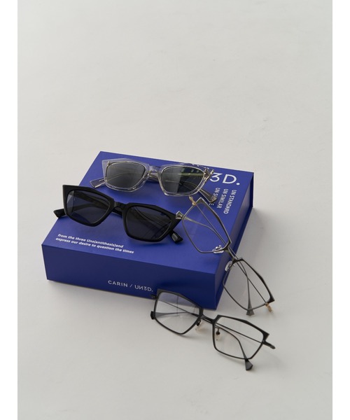 CARIN サングラス 「CARIN×UN3D.」EDGE LINE SUNGLASSES