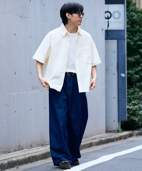 ［希少］80s 90s dezert 極太 リネンワイドスラックス CIAOPANIC TYPY（チャオパニックティピー） ジーンズ 「ユニセックス