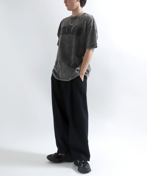 tシャツ グランジTシャツ/ヴィンテージウォッシュ フロントロゴ
