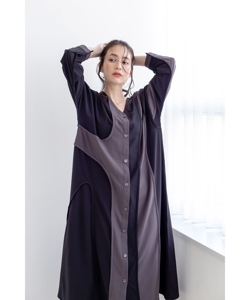 期間限定30％OFF! 1047】オズモーシス【ONE】チュニックワンピースオーバーサイズ トップス