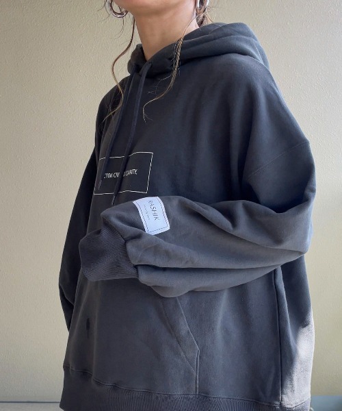 「feepur by saya」 プルオーバーパーカー MEDIUM 杢グレー レディース