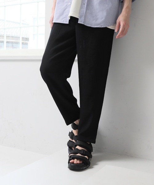 TopIsm（トップイズム） パンツ 楊柳 速乾ストレッチ アンクルサルエル