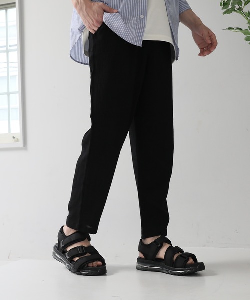 TopIsm（トップイズム） パンツ 楊柳 速乾ストレッチ アンクルサルエル