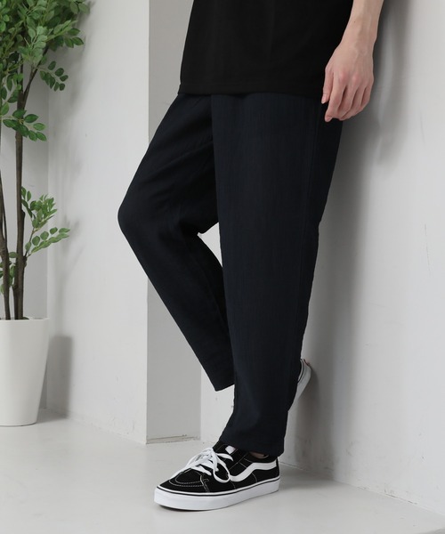 TopIsm（トップイズム） パンツ 楊柳 速乾ストレッチ アンクルサルエル