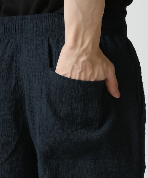 TopIsm（トップイズム） パンツ 楊柳 速乾ストレッチ アンクルサルエル