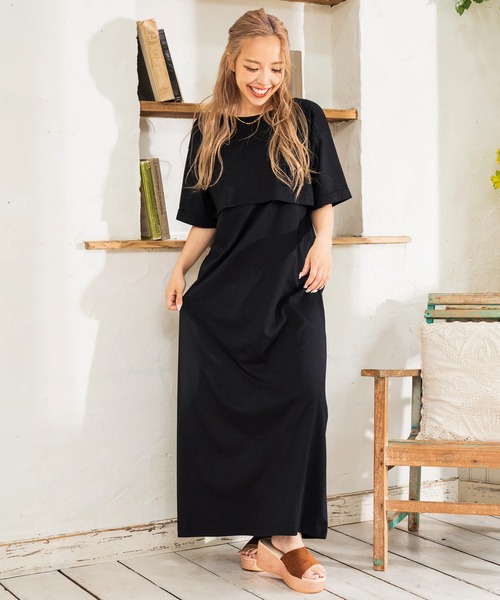 anap mimpi（アナップミンピ） ワンピース 半袖 「セット」バック